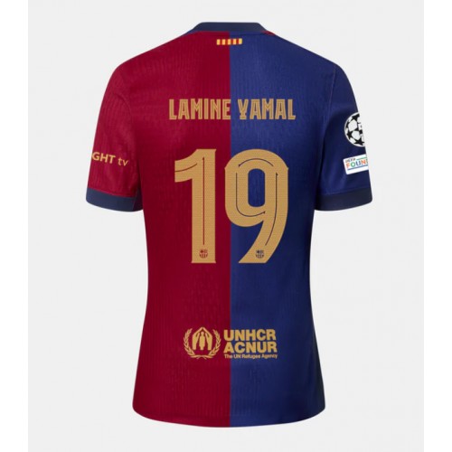 Dres Barcelona Lamine Yamal #19 Domaci 2024-25 Kratak Rukav